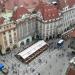 Church tower in Prague city