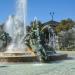 Swann Fountain in Philadelphia, Pennsylvania city