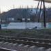 Железнодорожный тупиковый упор в городе Кривой Рог