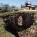 Руины церкви в честь иконы Казанской Божьей Матери в городе Остров