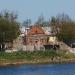 Склад льняной Губановых в городе Остров