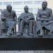 Скульптура «Ялтинская тройка» (ru) in Moscow city
