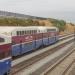 Altamont Commuter Express Storage Yard in San Jose, California city