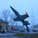 Памятник – самолёт L39 в городе Мичуринск