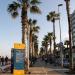 ruta de bicicleta del passeig maritim de la barceloneta (it) en la ciudad de Barcelona