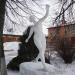 Скульптура «Метательница копья» в городе Щёлково