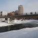 Пешеходный мост через р. Клязьму в городе Щёлково