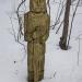 Деревянный идол в городе Чебаркуль