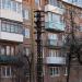 Столб электропередачи в городе Псков