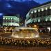 Fuente en la ciudad de Madrid