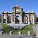 Puerta de Alcalá en la ciudad de Madrid