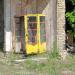 Telephone booth in Prypiat city