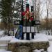 Памятник погибшим работникам СУКГРЭ в городе Североуральск