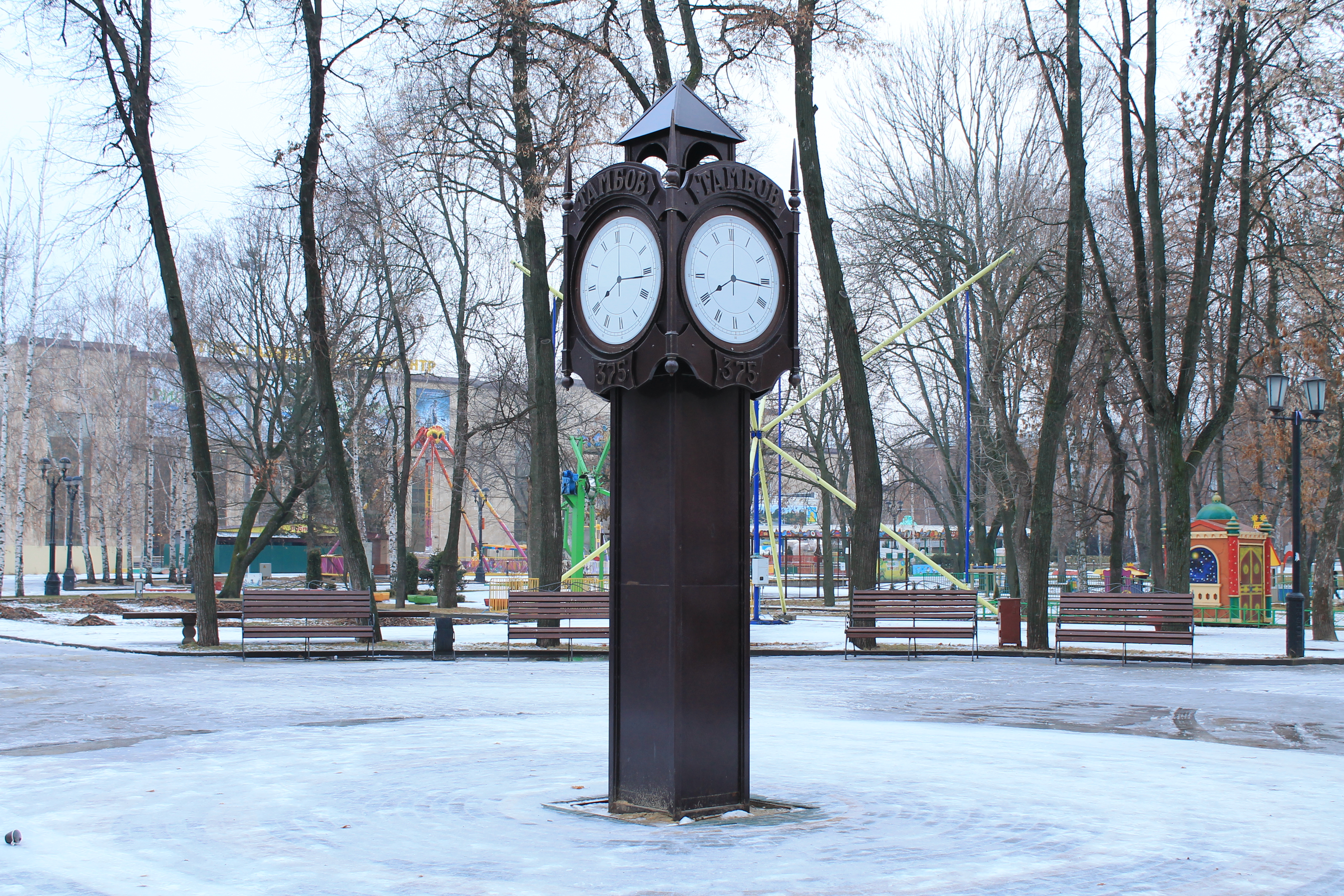 Часы парк Тамбов