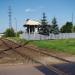 Level crossing control post in Riga city