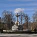 Fuente de los Galápagos en la ciudad de Madrid