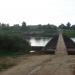 Floating bridge via West Dvina river.