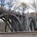 Viaducto sobre la calle Segovia en la ciudad de Madrid