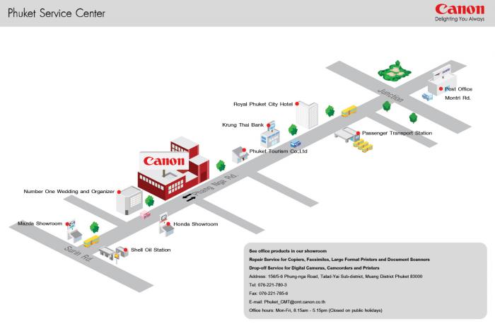 canon bangkok service centre