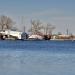 Яхтенная стоянка в городе Новая Каховка