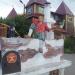 Памятник Емеле на печи в городе Домодедово