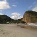 Praia do Leme na Rio de Janeiro city