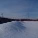 Опора ЛЭП 110 кВ в городе Саратов