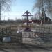 Крест на месте бывшей церкви в городе Шилово