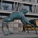 Estatua de la Rana en la ciudad de Madrid