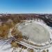 Остров с беседкой в городе Александров