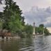 Набережная у пристани в городе Новая Каховка