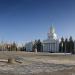Площадь перед горсоветом в городе Новая Каховка