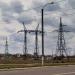 Опора ЛЭП в городе Новая Каховка
