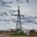 Опора ЛЭП в городе Новая Каховка