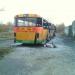 Списанный автобус в городе Калининград