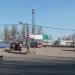 Площадь у автовокзала в городе Псков