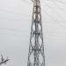 Переходная опора ВЛ 330 кВ в городе Новая Каховка