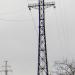 Переходная опора ВЛ 154 кВ в городе Новая Каховка