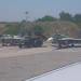 Стоянка частных самолетов в городе Днепр