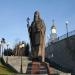 Sculpture of St. Philotheus of Tobolsk in Khanty-Mansiysk city