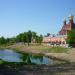 Восточный залив Верхнего Скитского (Корбушинского) пруда в городе Сергиев Посад