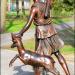 Artemis statue in Zhytomyr city