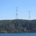 Bosporus powerline crossing 3 - Tower East in Istanbul Metropolitan Municipality city