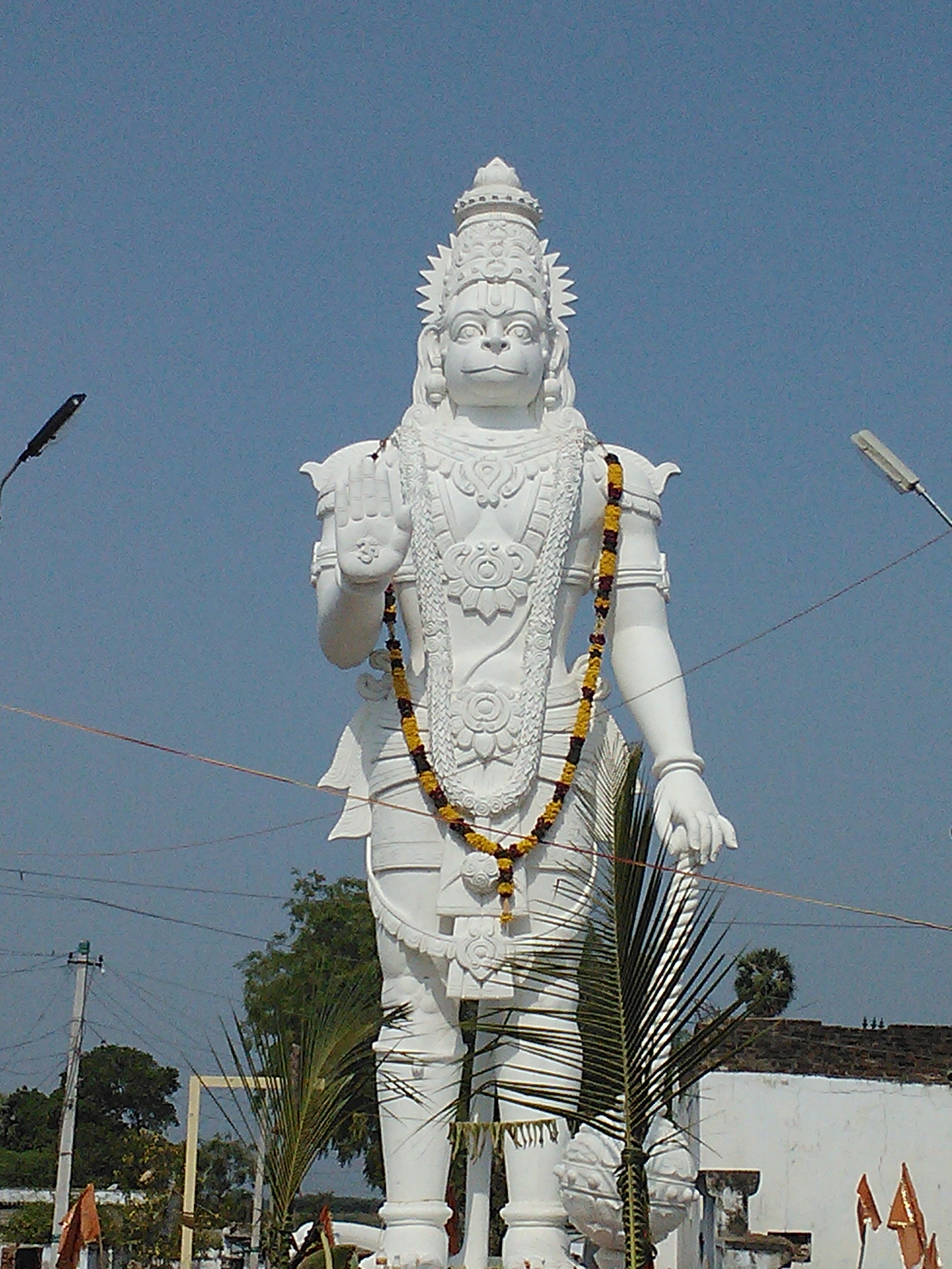 Abhaya Anjaneya Swami Statue
