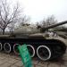 Танк Т-62 в городе Саратов