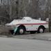 Боевая разведывательно-дозорная машина БРДМ-2 в городе Саратов