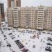 Children playground of residential complex «Serebryanny bor» in Kemerovo city