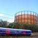 Gasometer in London city