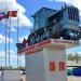 Трактор ДТ-54 АТЗ с плугом на постаменте в городе Рубцовск