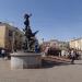 Скульптурная композиция с фонтаном «Бременские музыканты» в городе Красноярск